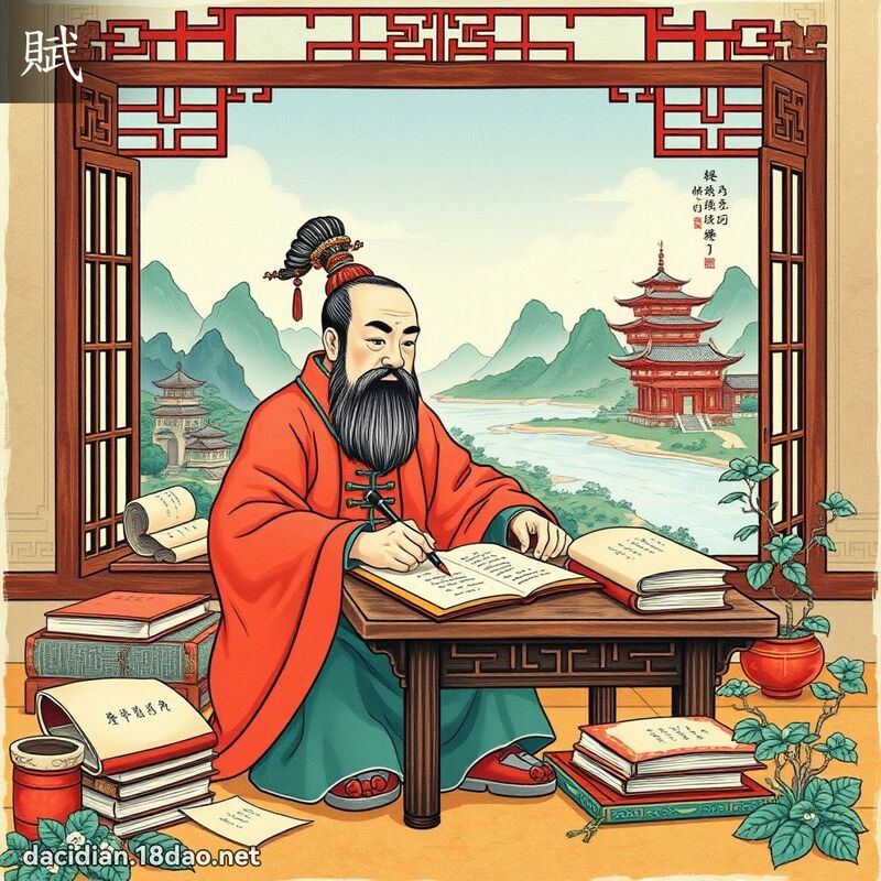 赋 - 国语大辞典配图