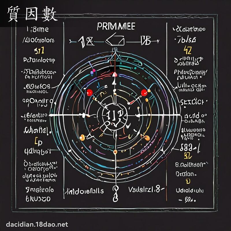 质因数 - 国语大辞典配图