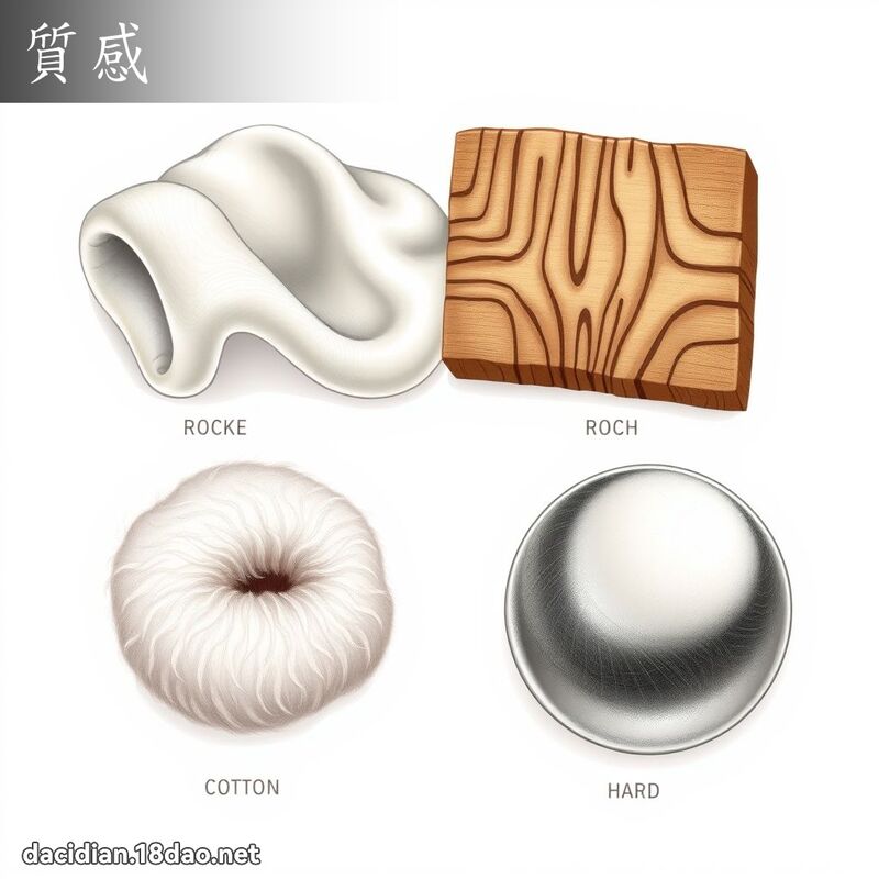 質感 - 國語大辭典配圖