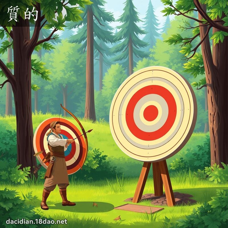 質的 - 國語大辭典配圖