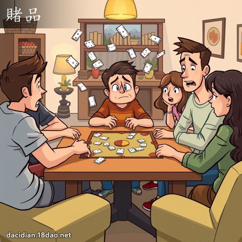 赌品 - 国语大辞典配图