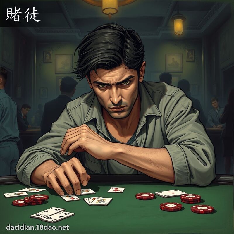 赌徒 - 国语大辞典配图