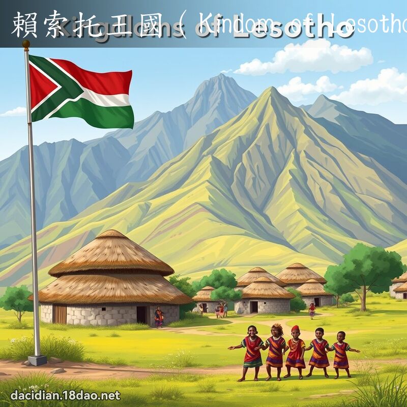 賴索托王國（Kindom of Lesotho） - 國語大辭典配圖