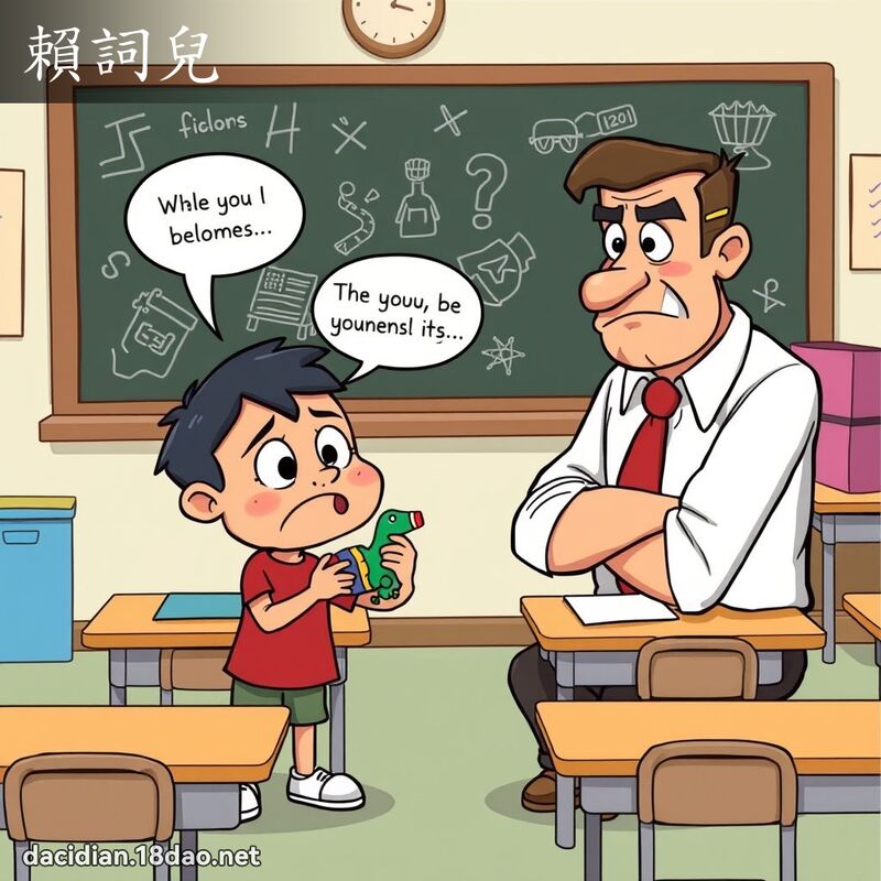 賴詞兒 - 國語大辭典配圖