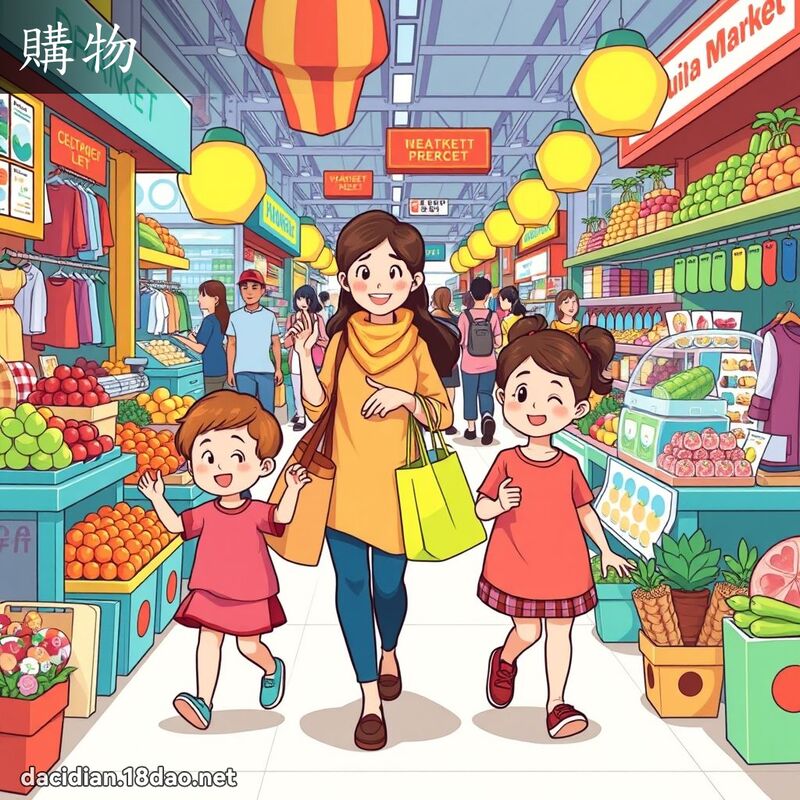 購物 - 國語大辭典配圖