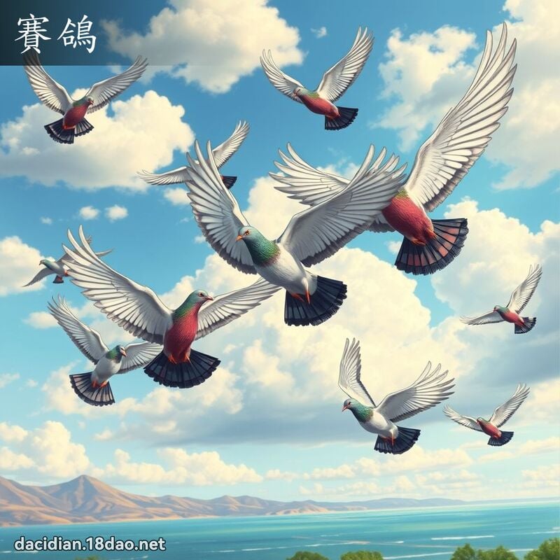 赛鸽 - 国语大辞典配图