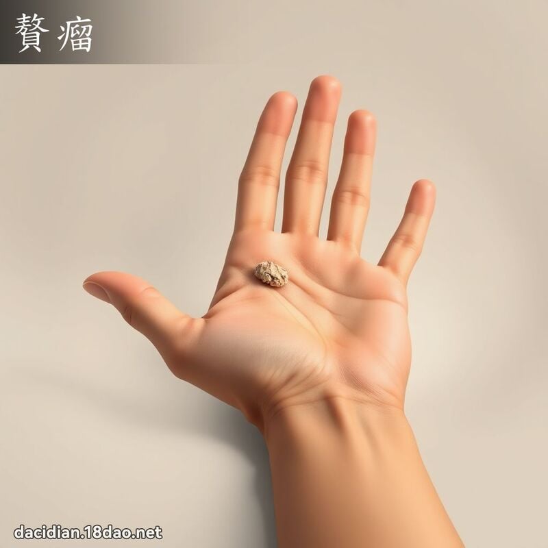 赘瘤 - 国语大辞典配图