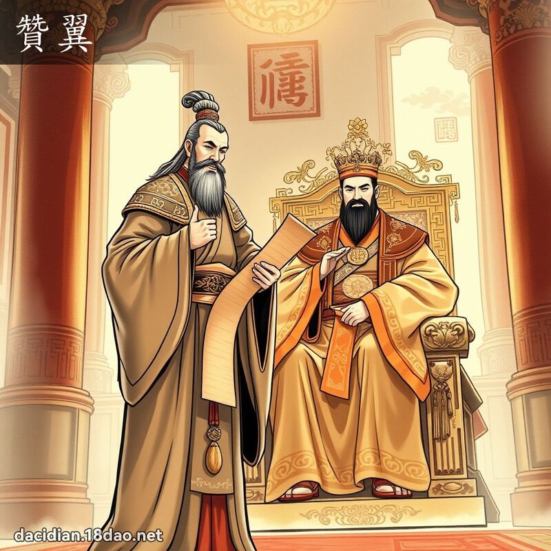 赞翼 - 国语大辞典配图