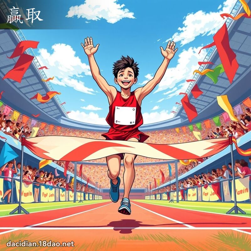 贏取 - 国语大辞典配图
