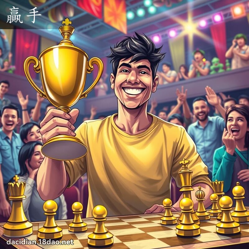 贏手 - 国语大辞典配图