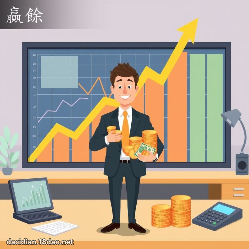 贏余 - 国语大辞典配图