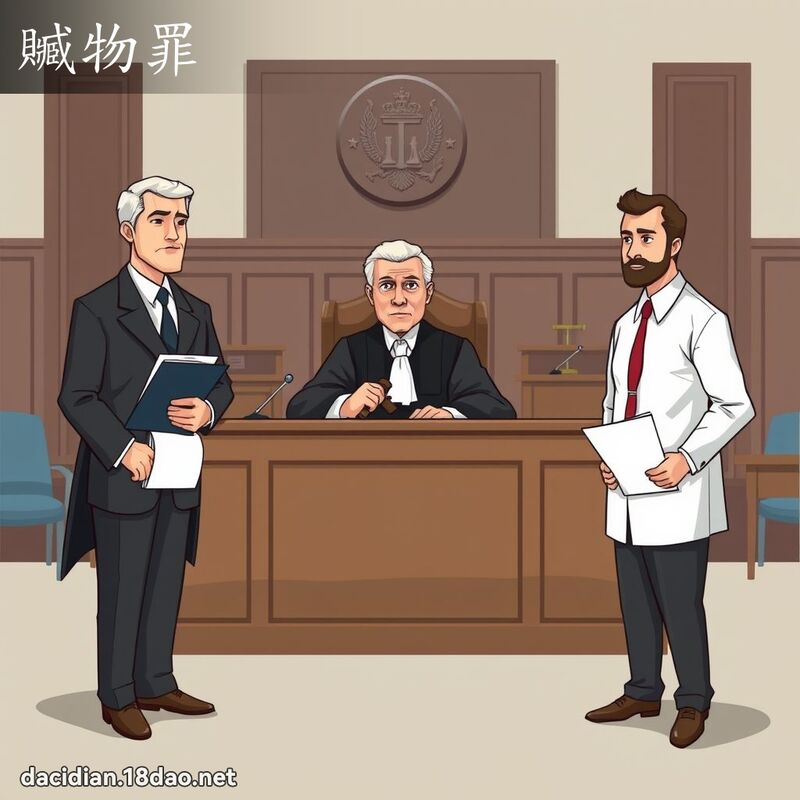 赃物罪 - 国语大辞典配图