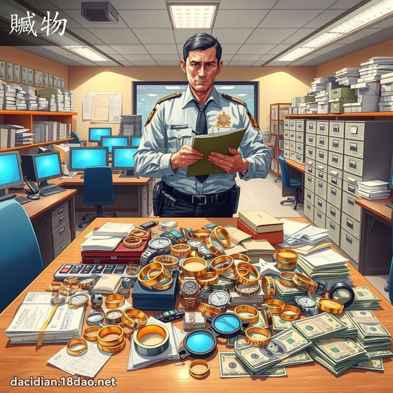 赃物 - 国语大辞典配图