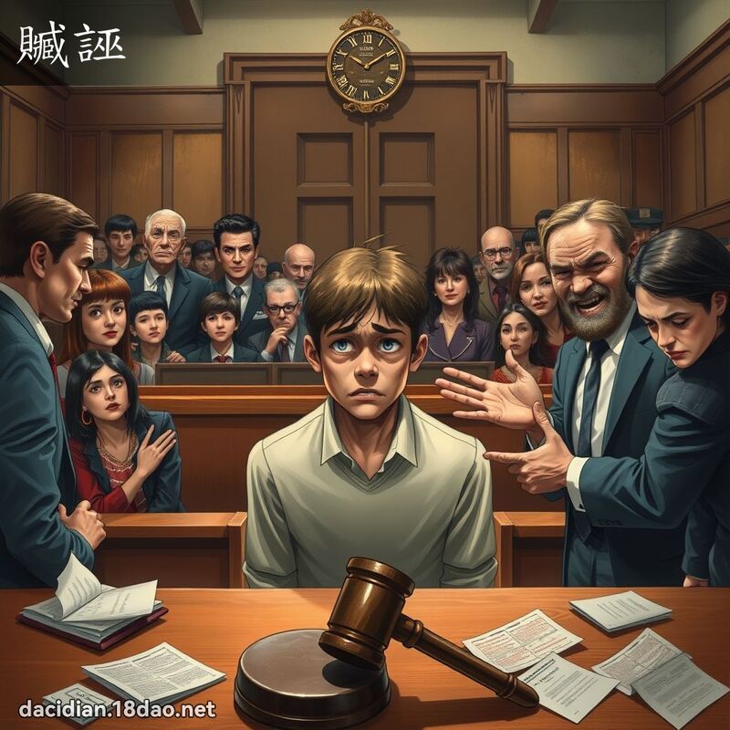 赃诬 - 国语大辞典配图