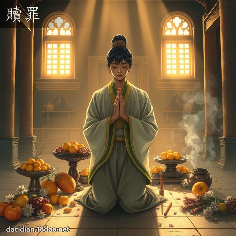 贖罪 - 國語大辭典配圖