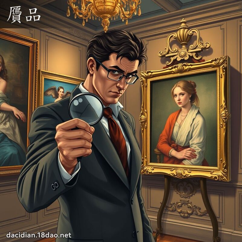 贗品 - 國語大辭典配圖