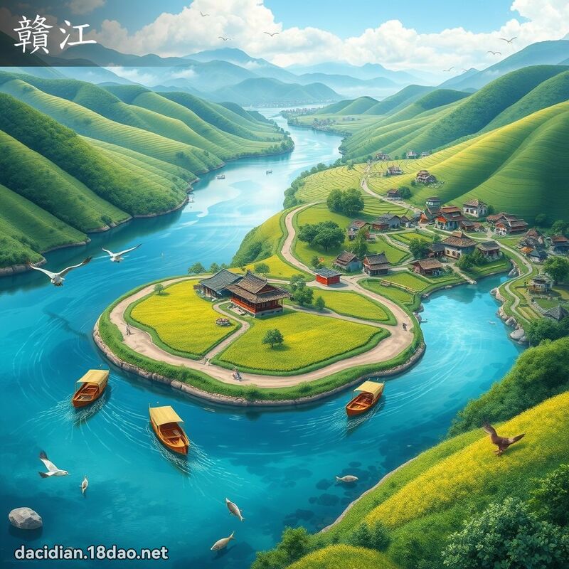 赣江 - 国语大辞典配图