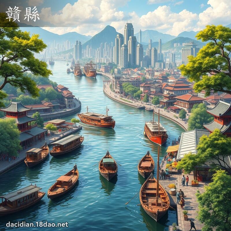 赣县 - 国语大辞典配图