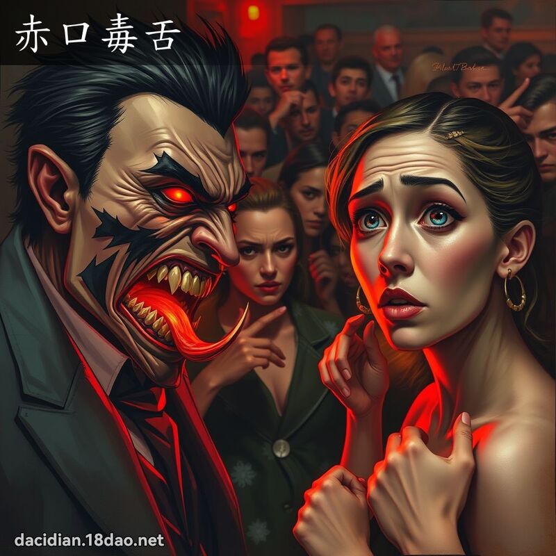 赤口毒舌 - 国语大辞典配图