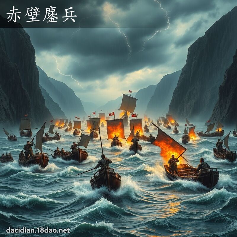 赤壁鏖兵 - 國語大辭典配圖