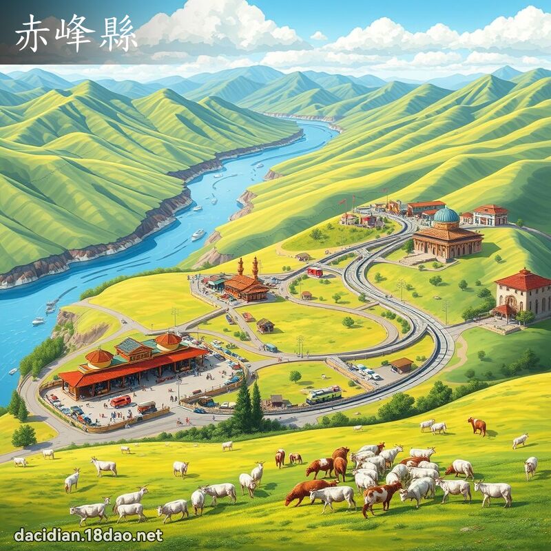 赤峰縣 - 國語大辭典配圖