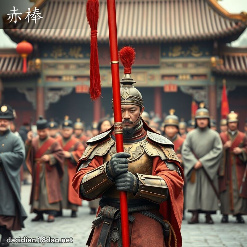 赤棒 - 國語大辭典配圖