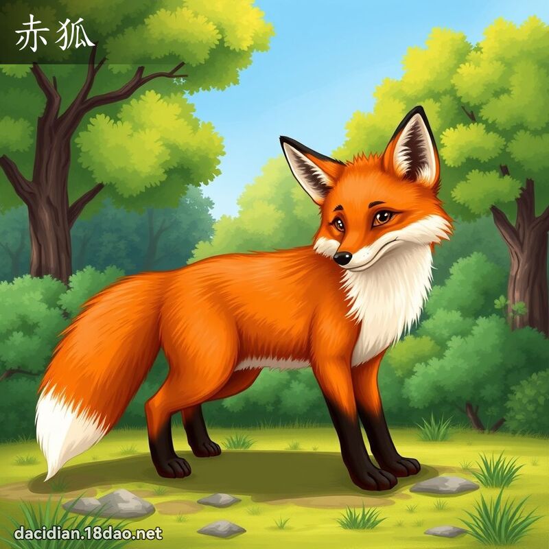 赤狐 - 國語大辭典配圖