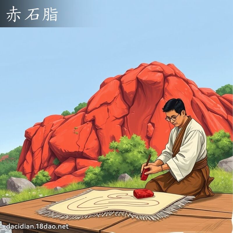 赤石脂 - 國語大辭典配圖