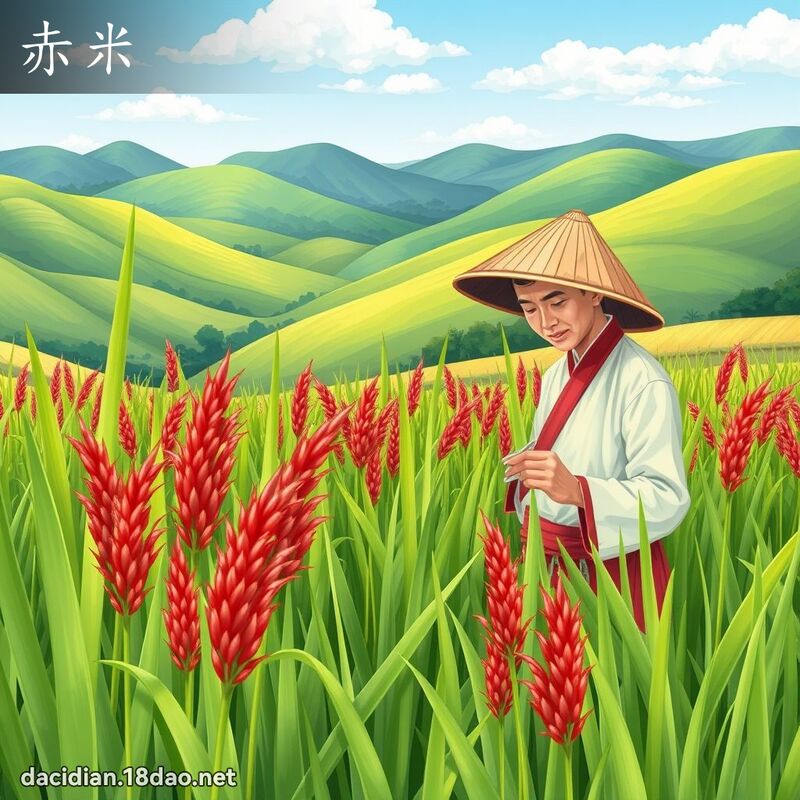 赤米 - 國語大辭典配圖