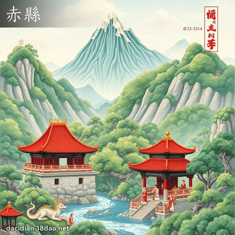 赤縣 - 國語大辭典配圖