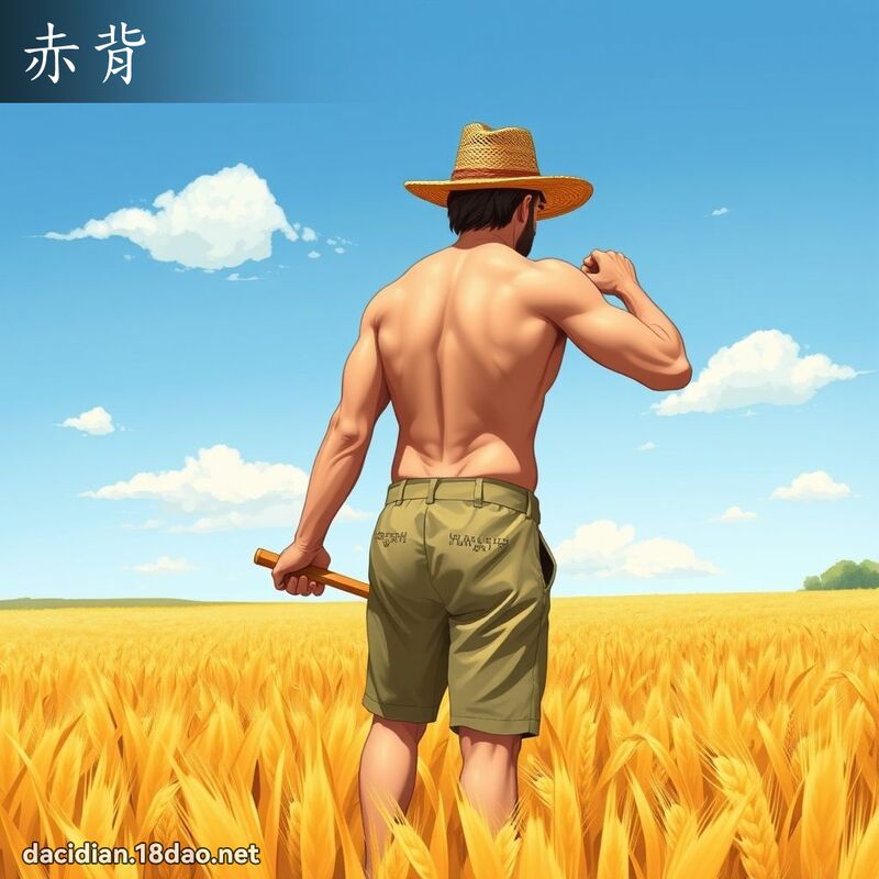 赤背 - 国语大辞典配图