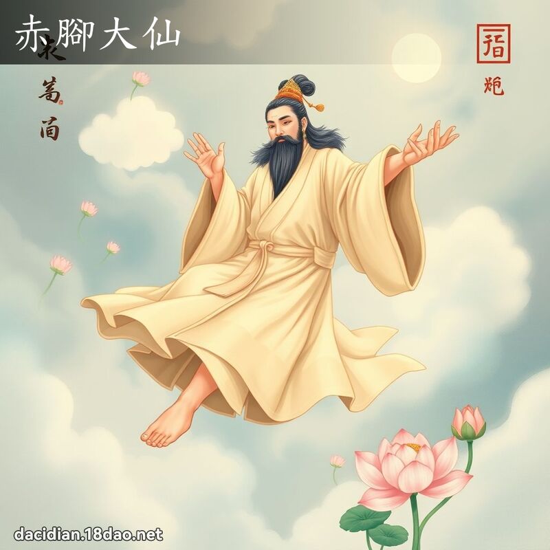 赤腳大仙 - 國語大辭典配圖