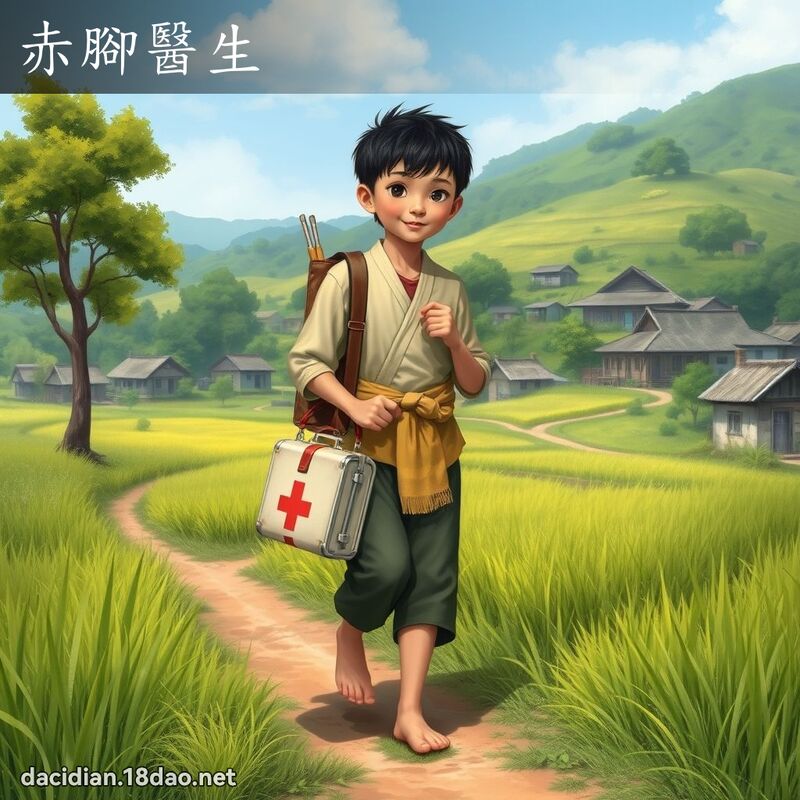 赤脚医生 - 国语大辞典配图