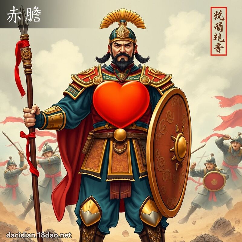 赤胆 - 国语大辞典配图