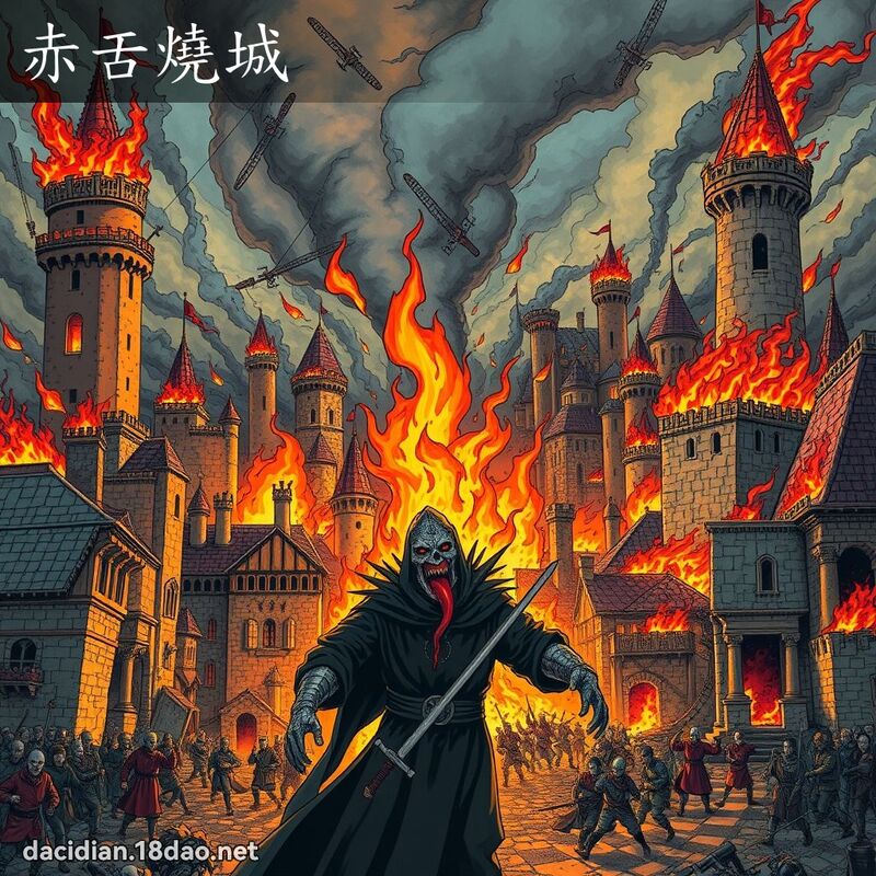 赤舌燒城 - 國語大辭典配圖