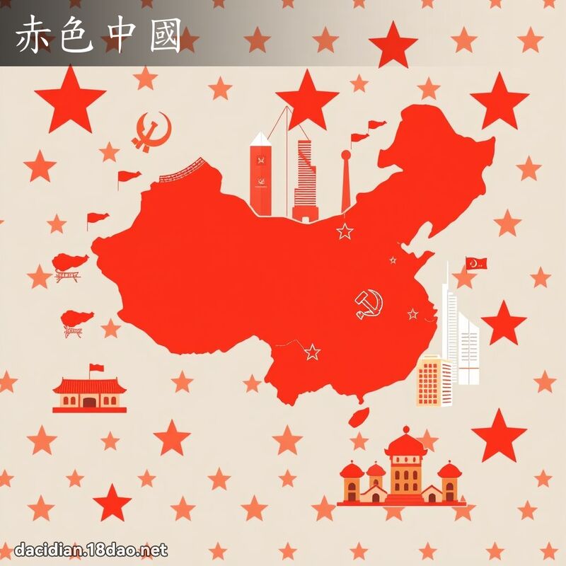 赤色中国 - 国语大辞典配图