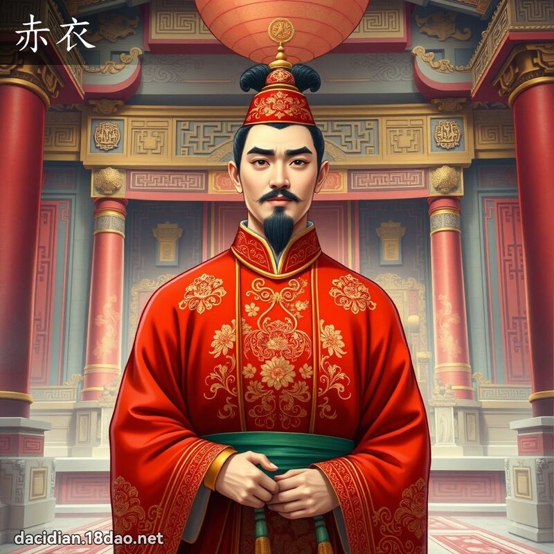 赤衣 - 國語大辭典配圖