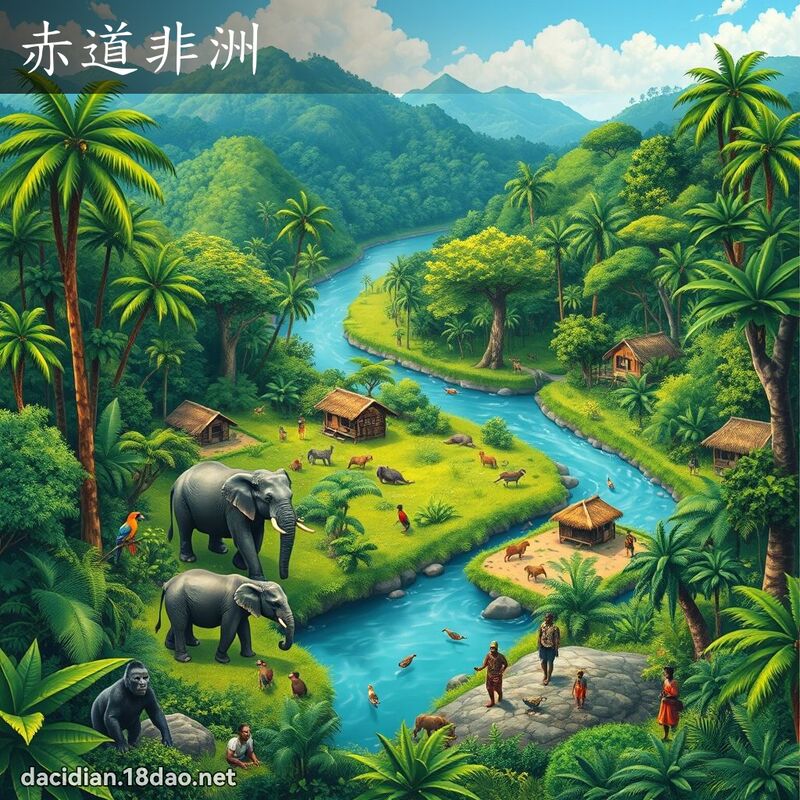 赤道非洲 - 國語大辭典配圖