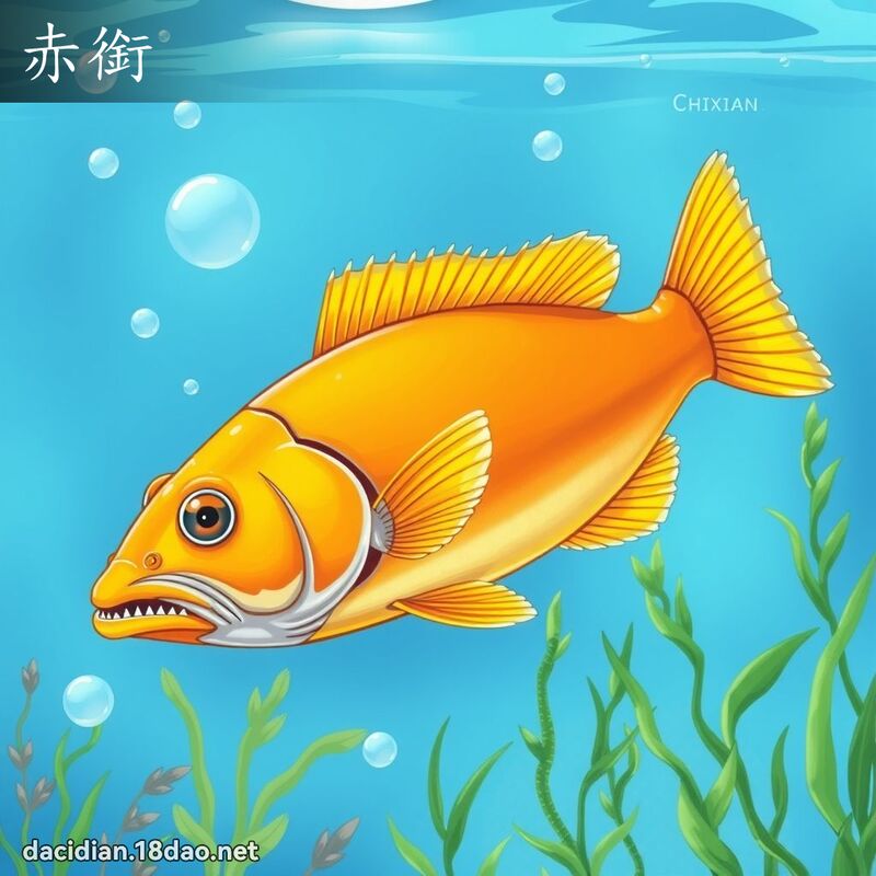 赤銜 - 國語大辭典配圖