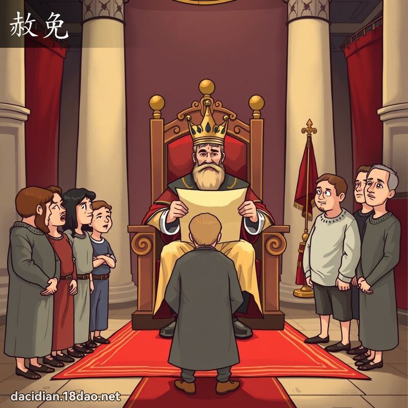 赦免 - 国语大辞典配图