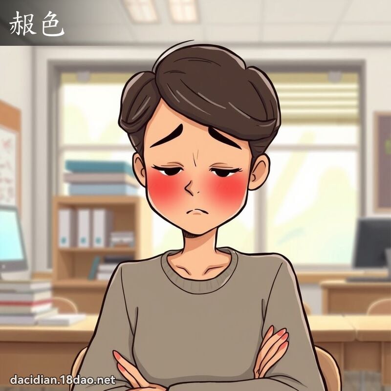 赧色 - 国语大辞典配图