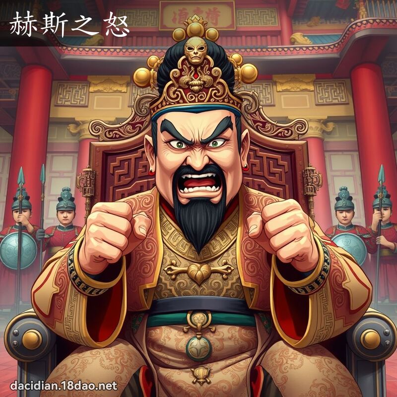 赫斯之怒 - 国语大辞典配图