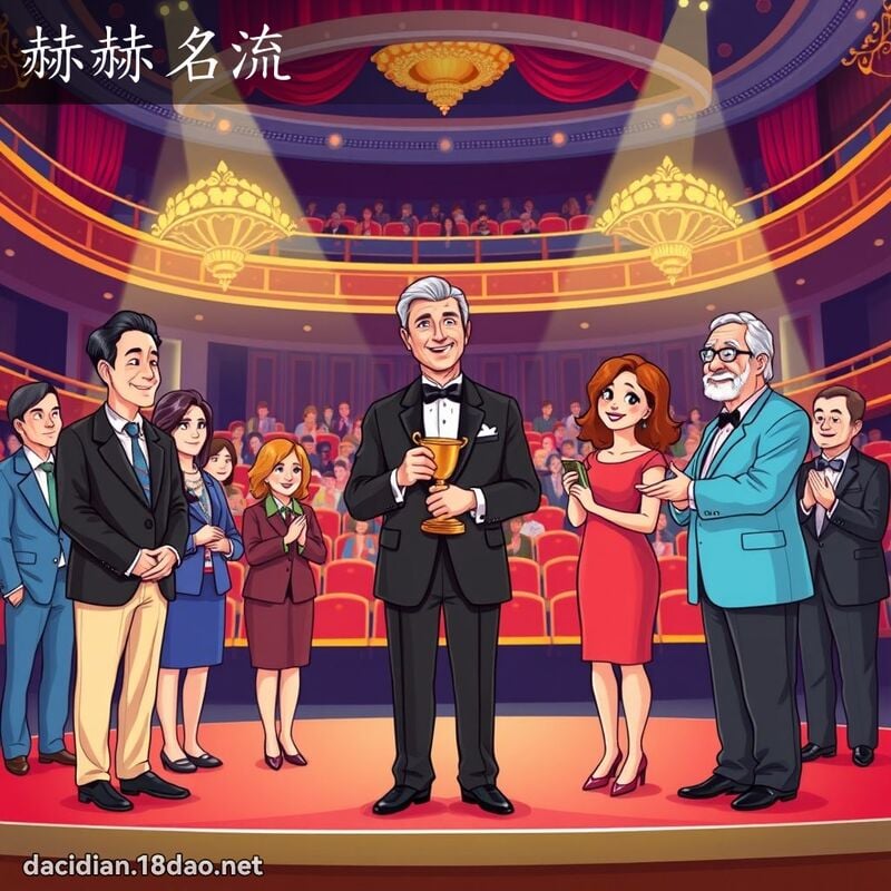 赫赫名流 - 國語大辭典配圖