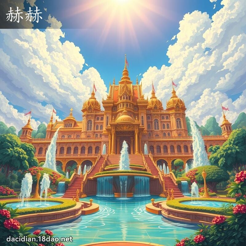 赫赫 - 国语大辞典配图