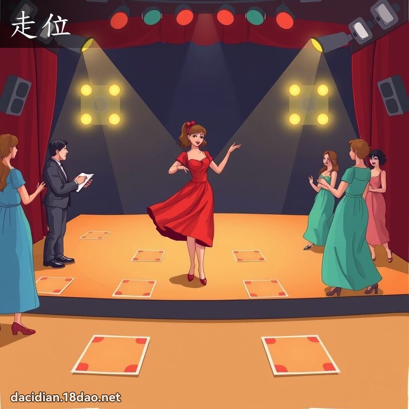走位 - 国语大辞典配图