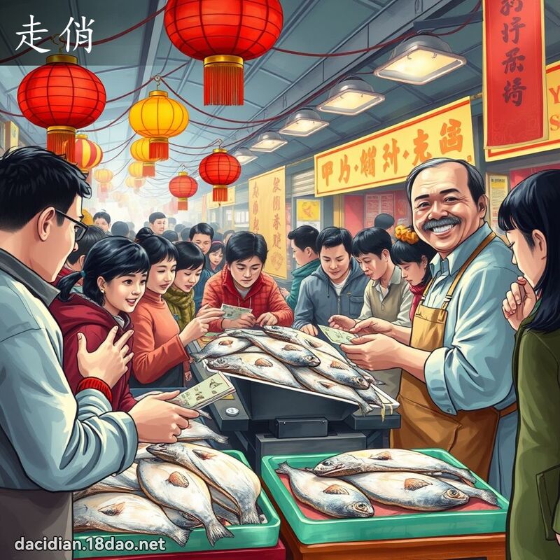 走俏 - 國語大辭典配圖