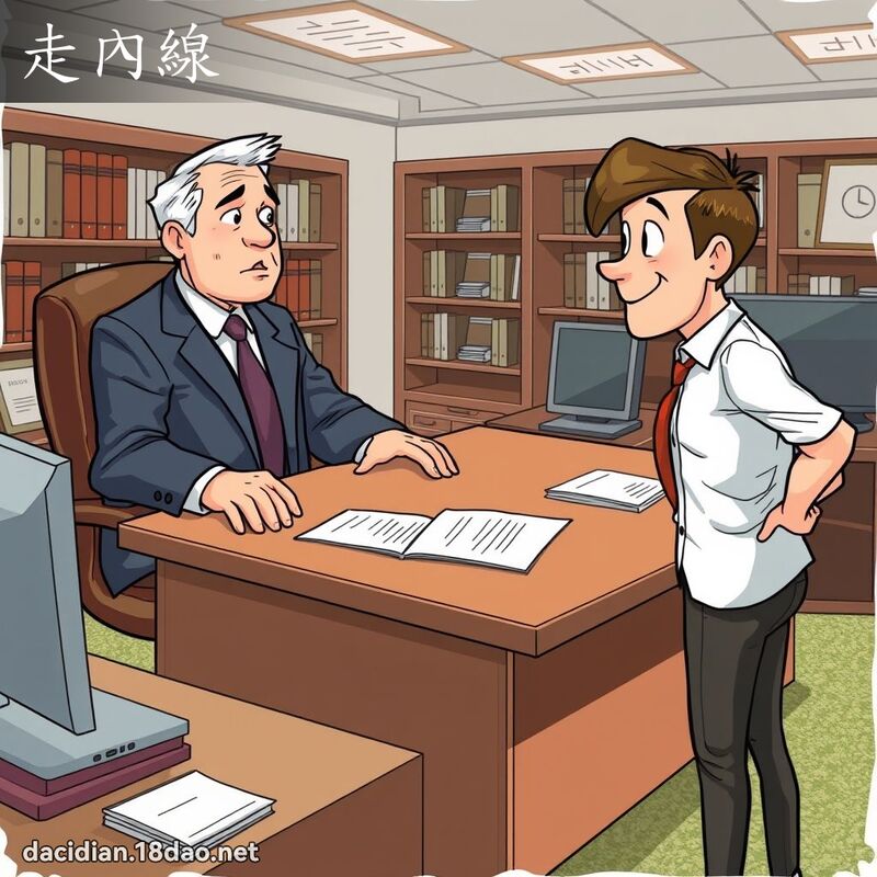走內線 - 國語大辭典配圖