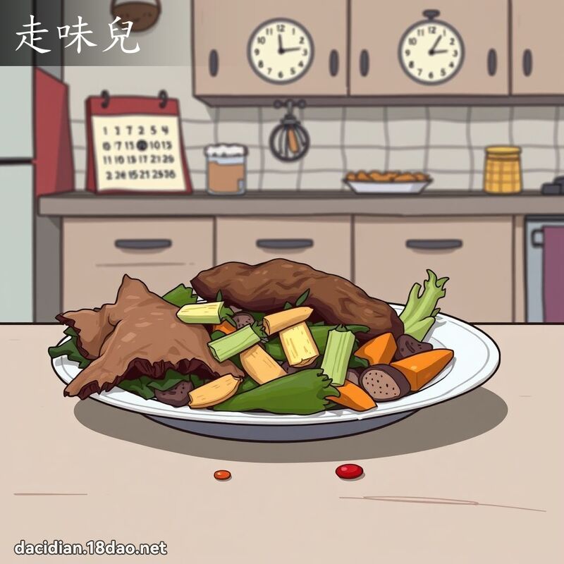 走味兒 - 國語大辭典配圖