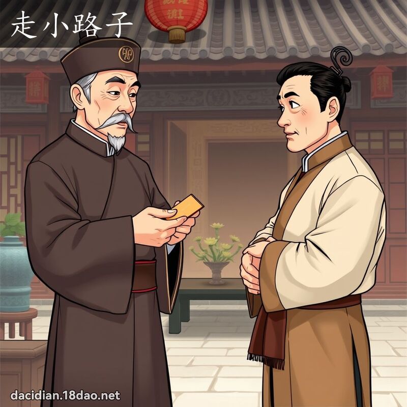 走小路子 - 國語大辭典配圖