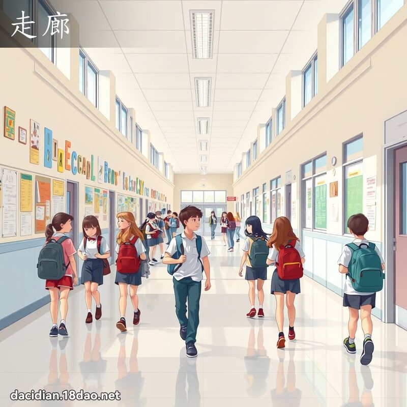 走廊 - 国语大辞典配图